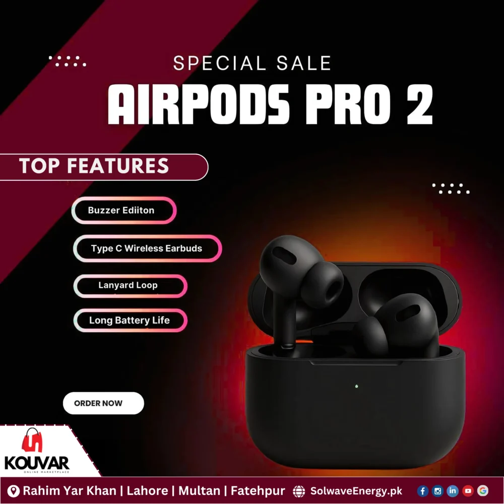 Apple Series AirPods-Pro 2 Black - Image 4